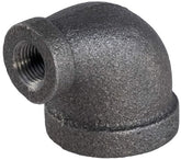 90° BLACK MALLEABLE IRON REDUCING ELBOW, UL/FM Listed - NASCO Supply LLC
